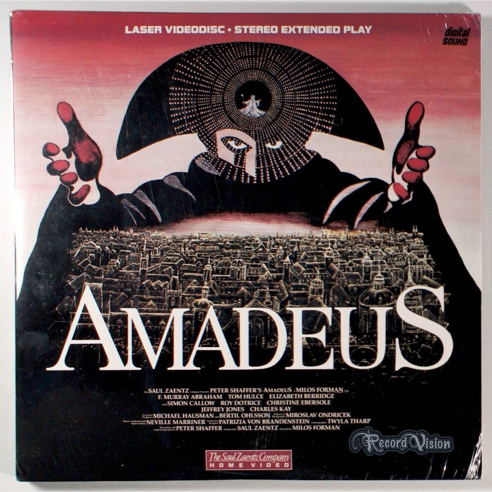 Amadeus (LaserDisc, 1984) • Brand New • Mozart, Drama, Stereo